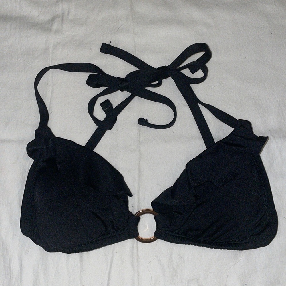 Shade and Shore Black bikini top